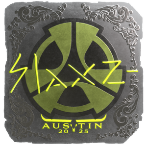 Sticker | slaxz- (Foil) | Austin 2025