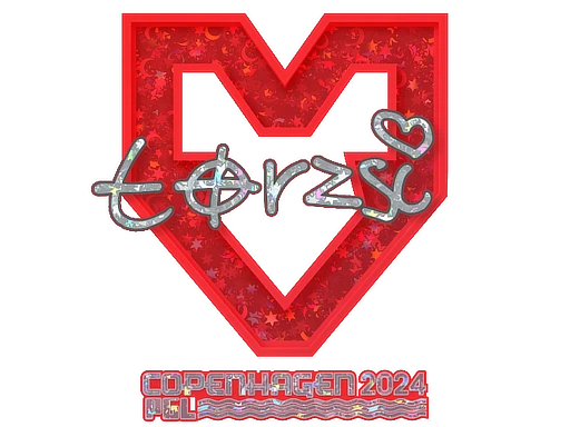 Sticker | torzsi (Glitter) | Copenhagen 2024