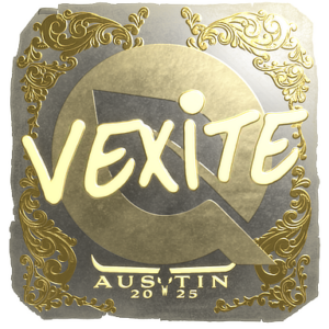 Sticker | vexite (Gold) | Austin 2025