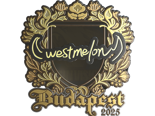 Sticker | westmelon (Gold) | Budapest 2025