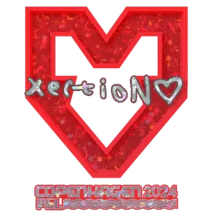 Sticker | xertioN (Glitter) | Copenhagen 2024