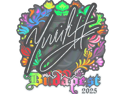 Sticker | yuurih (Holo) | Budapest 2025