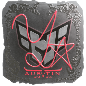 Sticker | yxngstxr (Foil) | Austin 2025