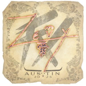 Sticker | zevy | Austin 2025
