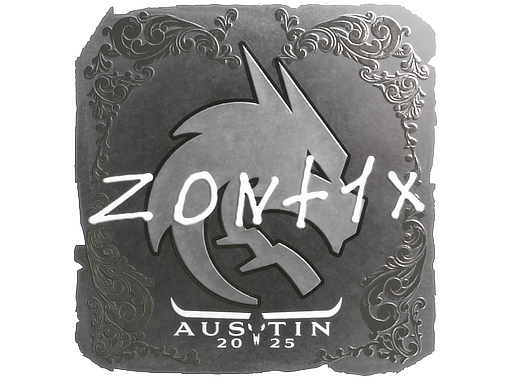 Sticker | zont1x (Foil) | Austin 2025