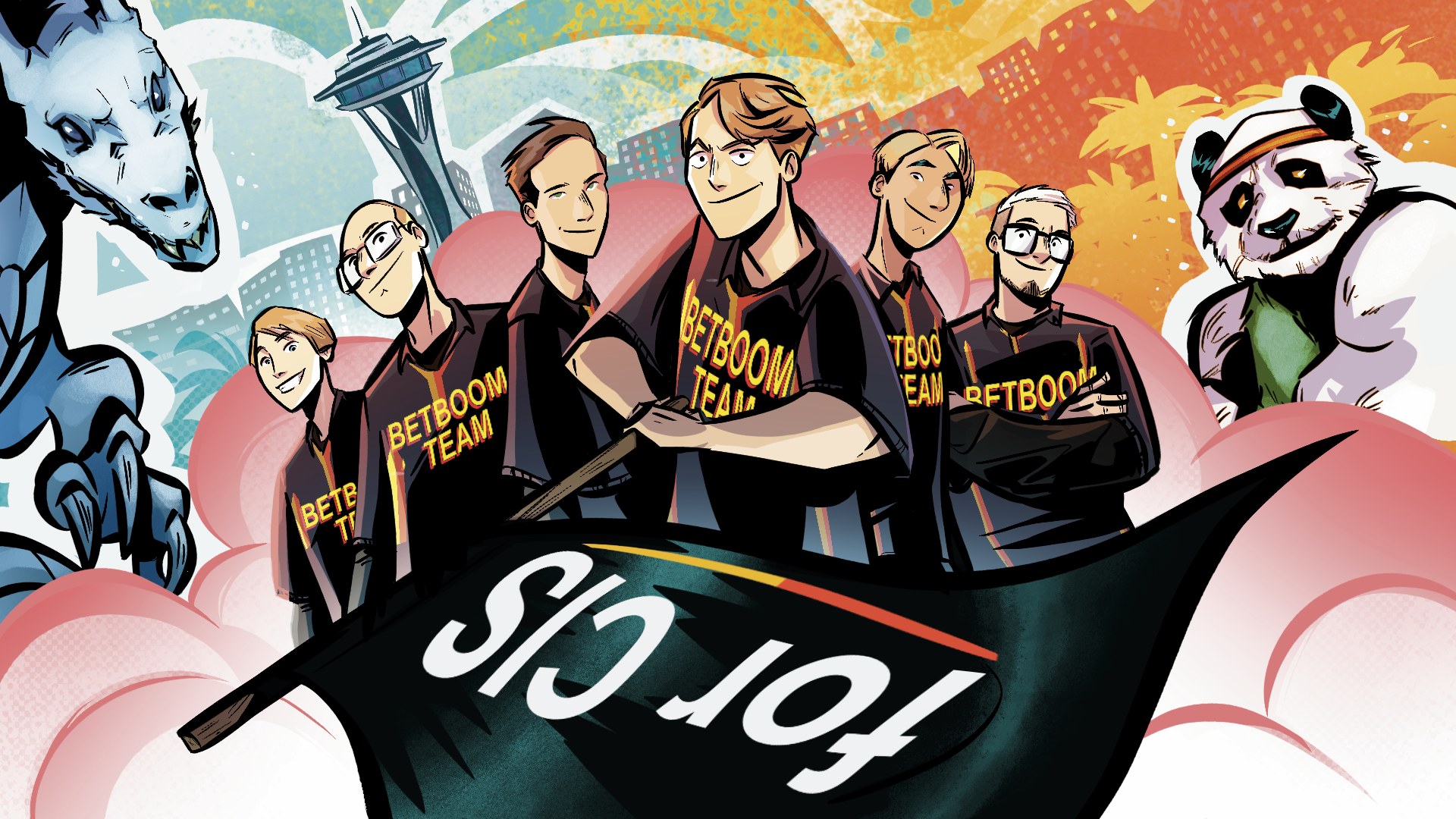 Team Wallpaper - BetBoom Team, Season 10, #2