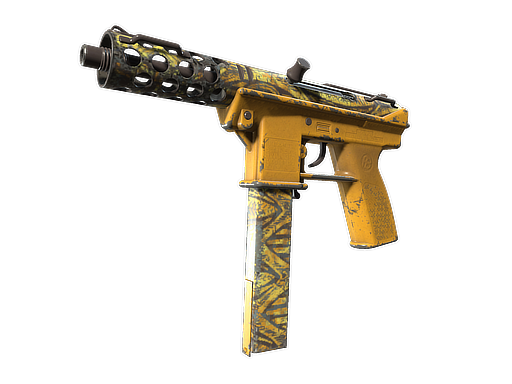Tec-9 | Banana Leaf (Well-Worn)