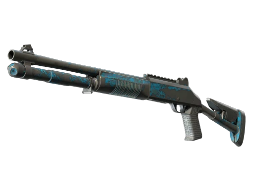XM1014 | VariCamo Blue (Battle-Scarred)