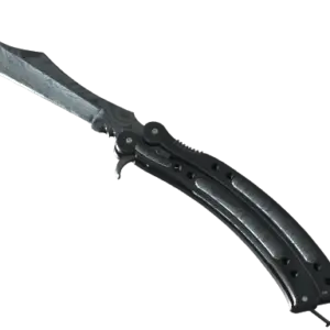 ★ Butterfly Knife | Damascus Steel (Well-Worn)