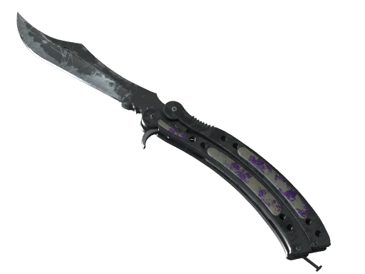 ★ Butterfly Knife | Ultraviolet (Battle-Scarred)