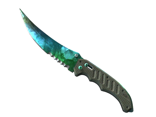★ StatTrak™ Flip Knife | Gamma Doppler Phase 3 (Factory New)