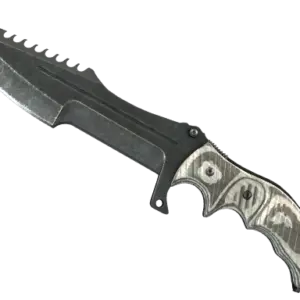 ★ StatTrak™ Huntsman Knife | Black Laminate (Field-Tested)