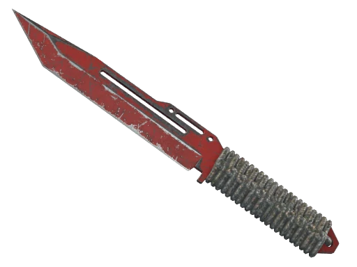 ★ StatTrak™ Paracord Knife | Crimson Web (Battle-Scarred)