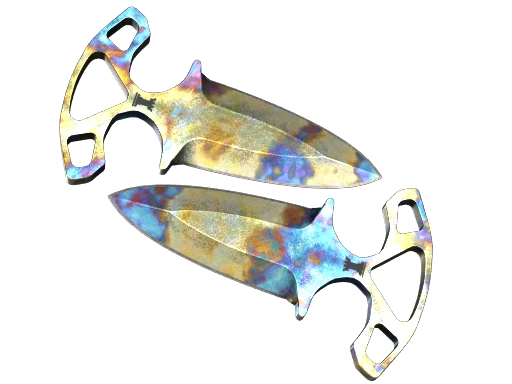 ★ StatTrak™ Shadow Daggers | Case Hardened (Battle-Scarred)