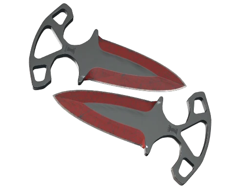 ★ StatTrak™ Shadow Daggers | Crimson Web (Well-Worn)