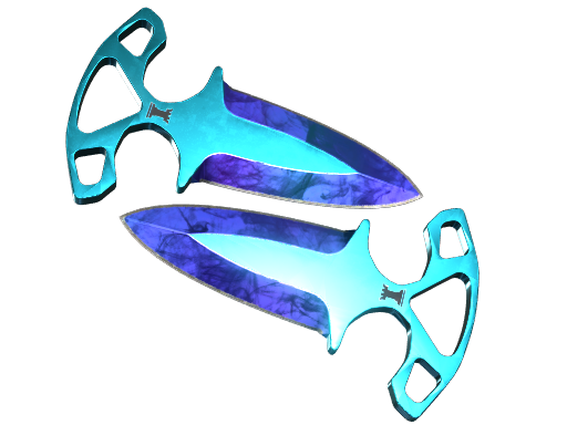 ★ StatTrak™ Shadow Daggers | Doppler Sapphire (Factory New)