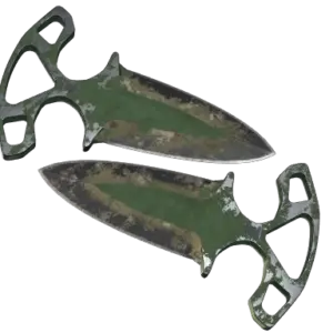 ★ StatTrak™ Shadow Daggers | Forest DDPAT (Battle-Scarred)