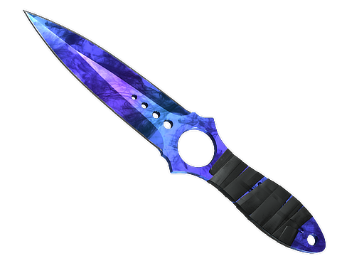★ StatTrak™ Skeleton Knife | Doppler Sapphire (Minimal Wear)