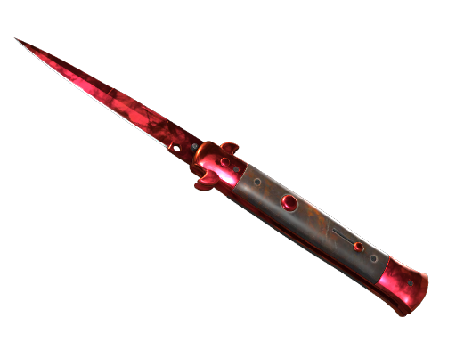 ★ Stiletto Knife | Doppler Ruby (Minimal Wear)