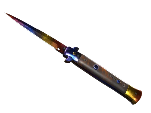 ★ Stiletto Knife | Marble Fade (Minimal Wear)