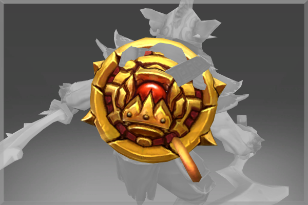 Autographed Buckler of the Hunter's Glory