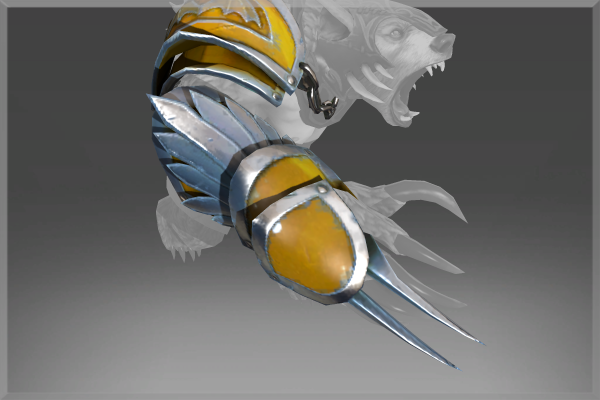 Autographed Gauntlets of the Razorwyrm