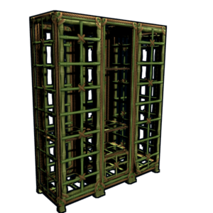 Bamboo Cage Locker