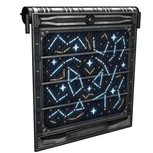 Constellations Garage Door