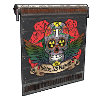 Dia De Los Muertos Garage Door