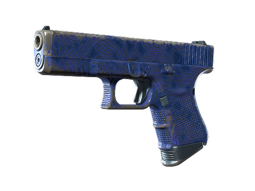 Glock-18 | Ocean Topo (Field-Tested)