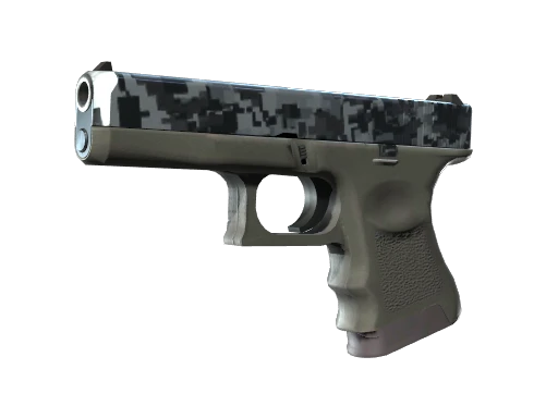 Glock-18 | Steel Disruption (Minimal Wear)