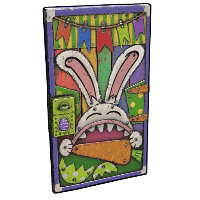 Happy Rabbit Door