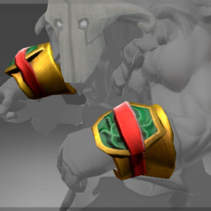 Inscribed Bracers of the Wandering Demon