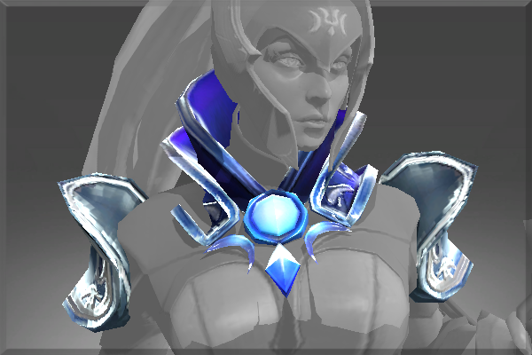 Inscribed Epaulets of the Lucent Rider