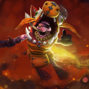 Inscribed Nilbog the Mad