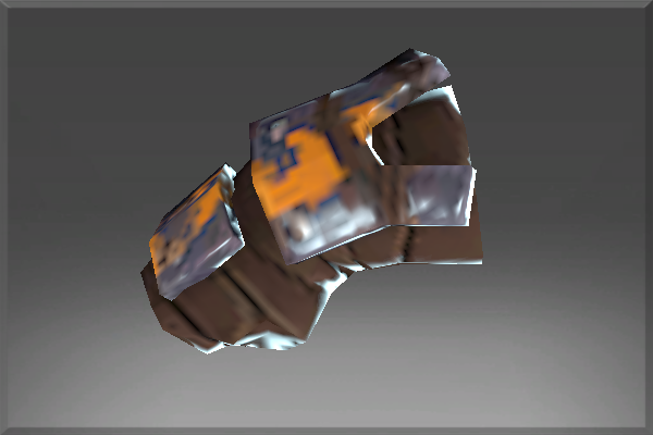 Inscribed Ogre's Caustic Steel Bracers