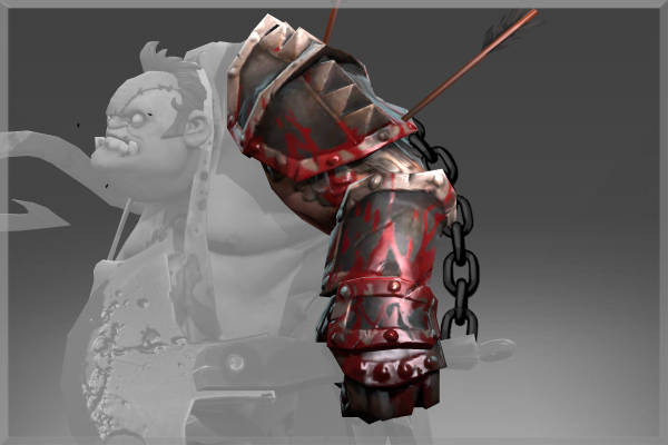 Inscribed Pauldron of the Butcher's Wake