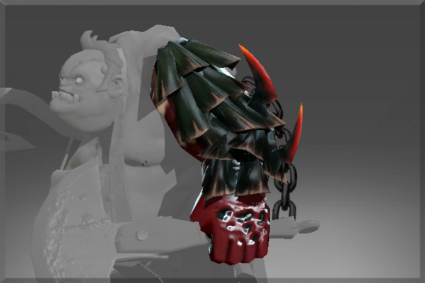 Inscribed Pauldrones of the Basilisk