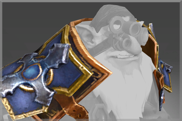 Inscribed Pauldrons of the Occultist's Pursuit