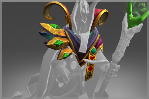 Inscribed Pauldrons of the Rambling Fatebender