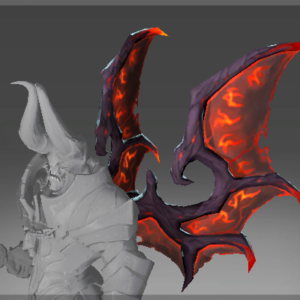 Inscribed Wings of Eternal Fire