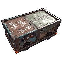 Large Stickered Toy Car