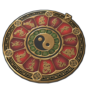 Lunar Zodiac Spinning Wheel