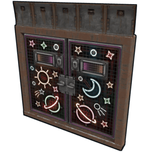 Outer Planets Armored Double Door