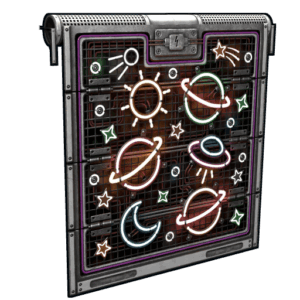 Outer Planets Garage Door