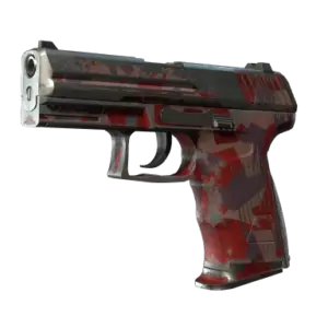 P2000 | Red FragCam (Battle-Scarred)