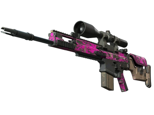 SCAR-20 | Splash Jam (Well-Worn)