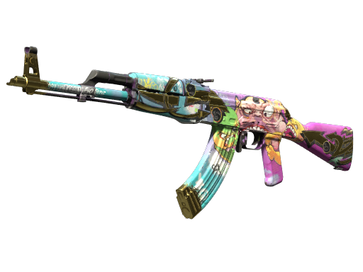 Souvenir AK-47 | B the Monster (Well-Worn)