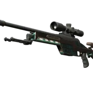 Souvenir SSG 08 | Azure Glyph (Well-Worn)