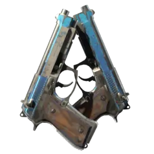 StatTrak™ Dual Berettas | Urban Shock (Battle-Scarred)